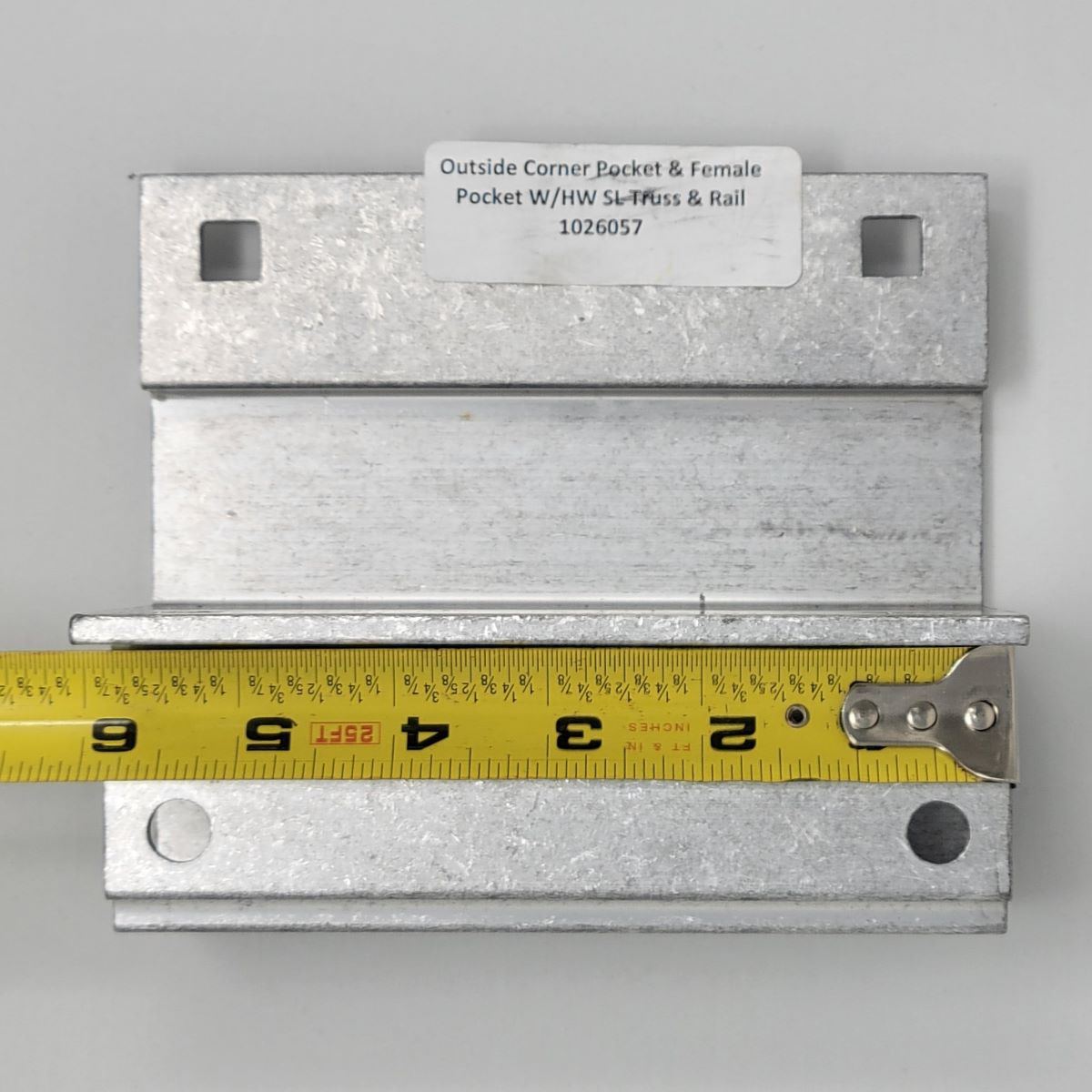 Shoreline Outside Corner Pocket and Female Pocket w/ Hardware - 1026057