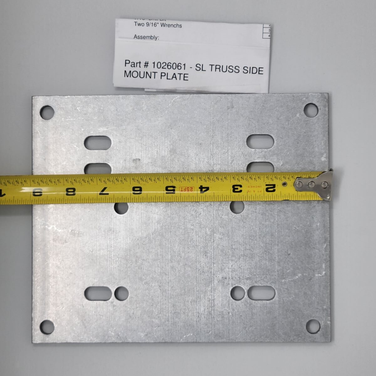 Shoreline SL Truss Side Mounting Plate Kit - 1026061