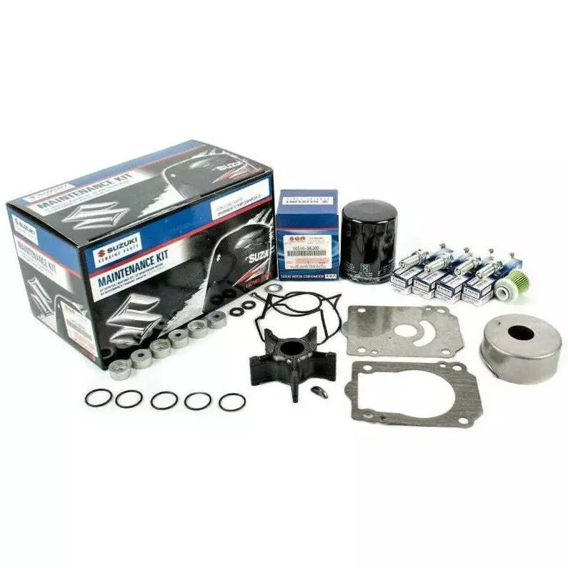 Kit de réparation d'entretien 100 heures pour moteur hors-bord Suzuki DF 9.9 15 HP 17400-94810 Kit de réparation d'entretien 100 heures pour moteur hors-bord Suzuki DF 9.9 15 HP 17400-94810