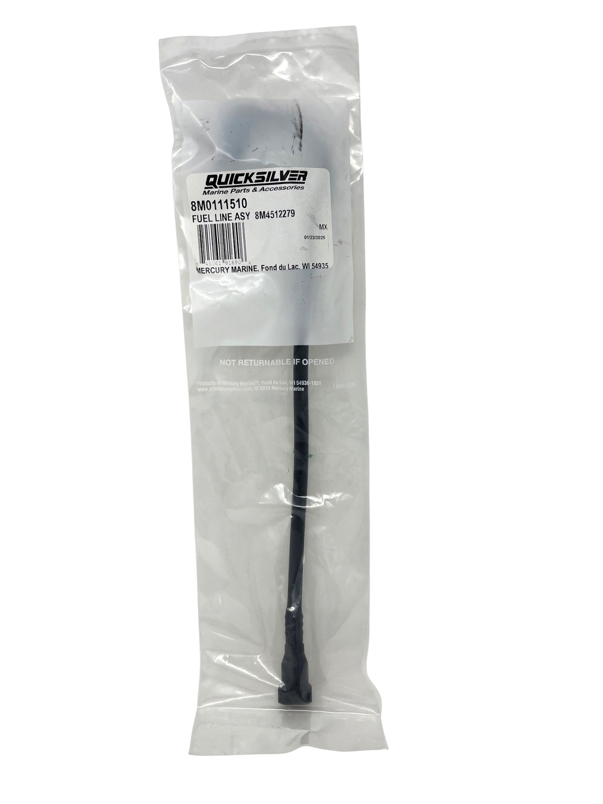 Quicksilver 8M0111510 Fuel Line Mercury 40-60 HP EFI front of packaging
