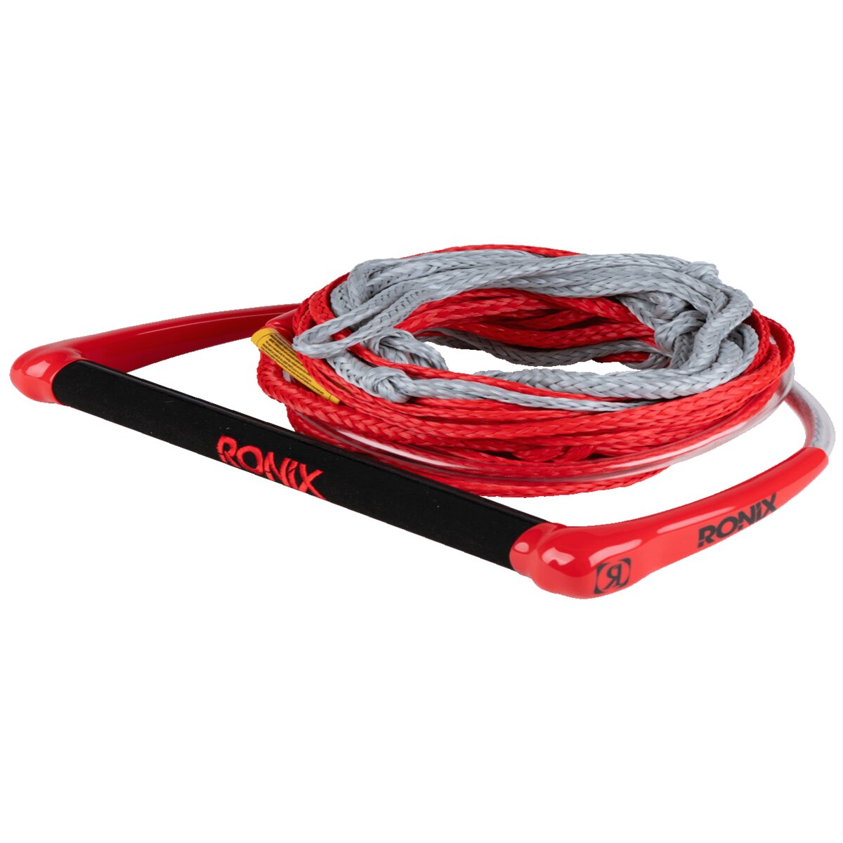 Ronix Combo 2.0 wake rope & handle — hide grip, 65 ft Red