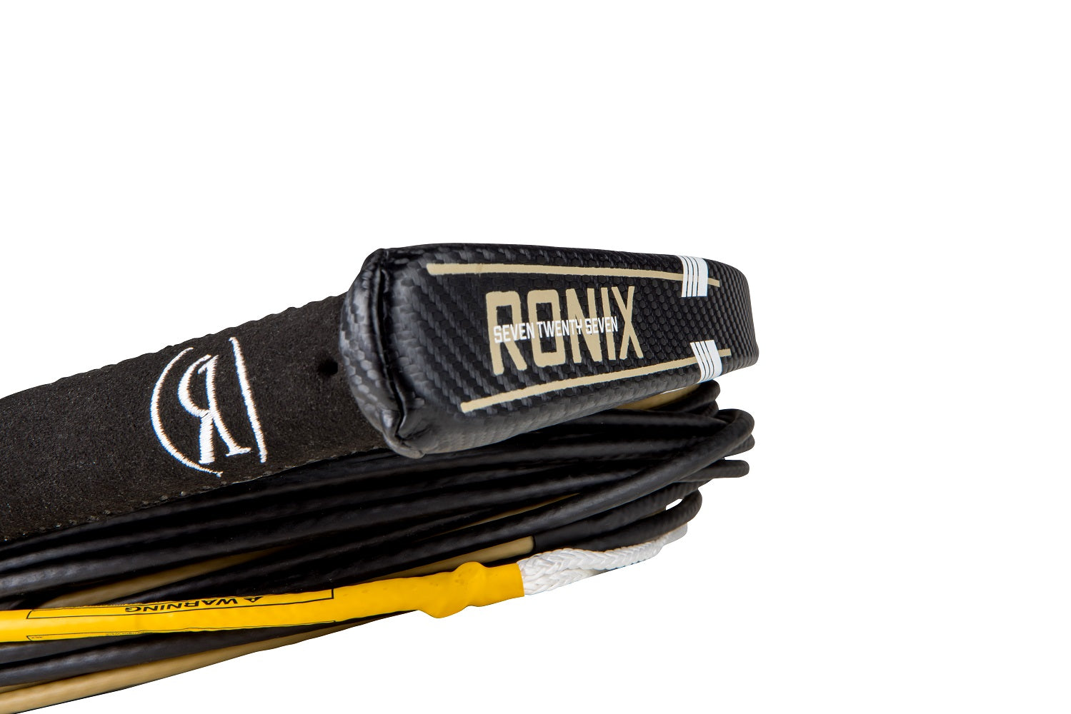 Ronix 727 Pro Foil Combo - 14in. Handle - 77.5ft. 10-Sect. R8 Rope - Black/Gold