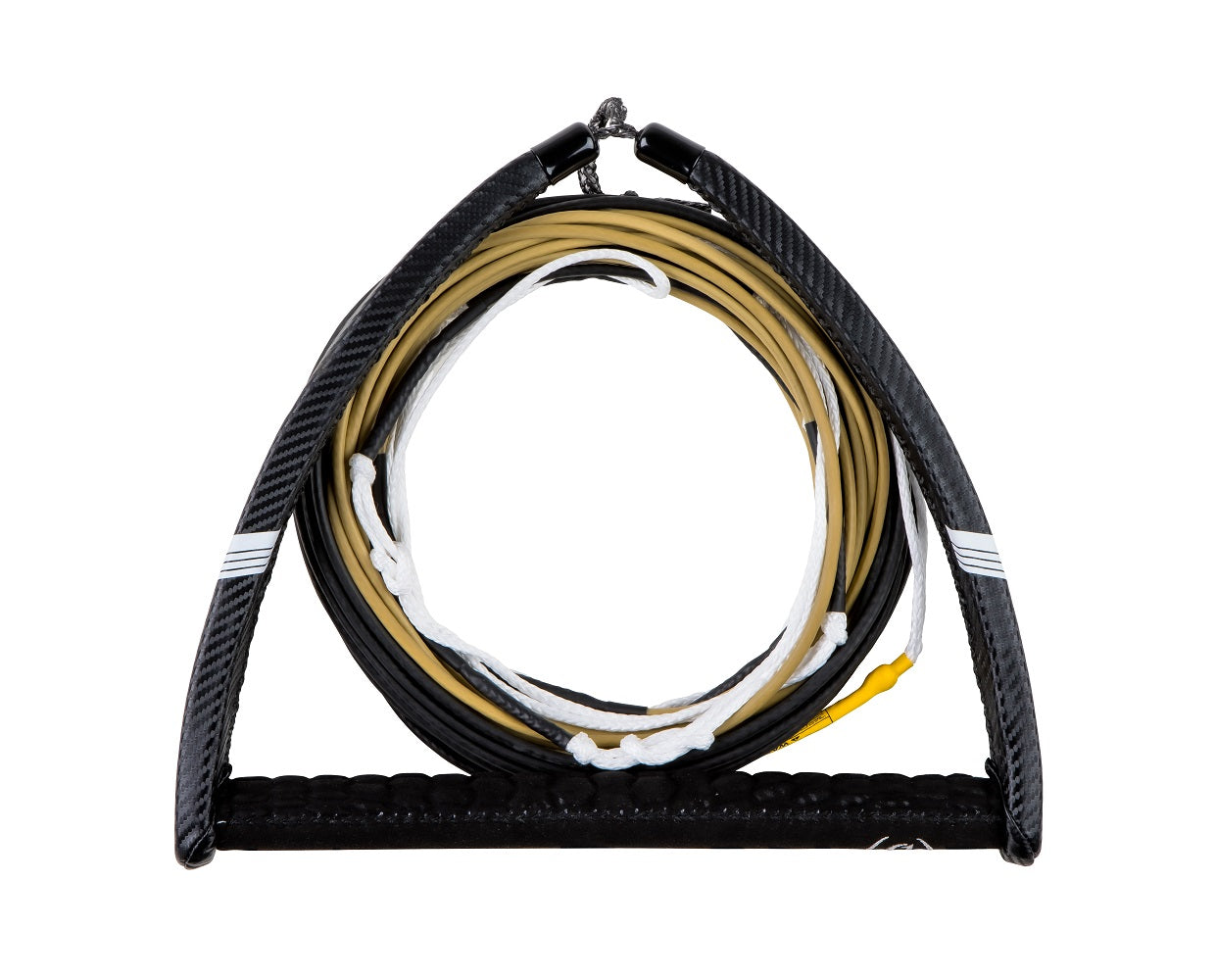 Ronix 727 Pro Foil Combo - 14in. Handle - 77.5ft. 10-Sect. R8 Rope - Black/Gold