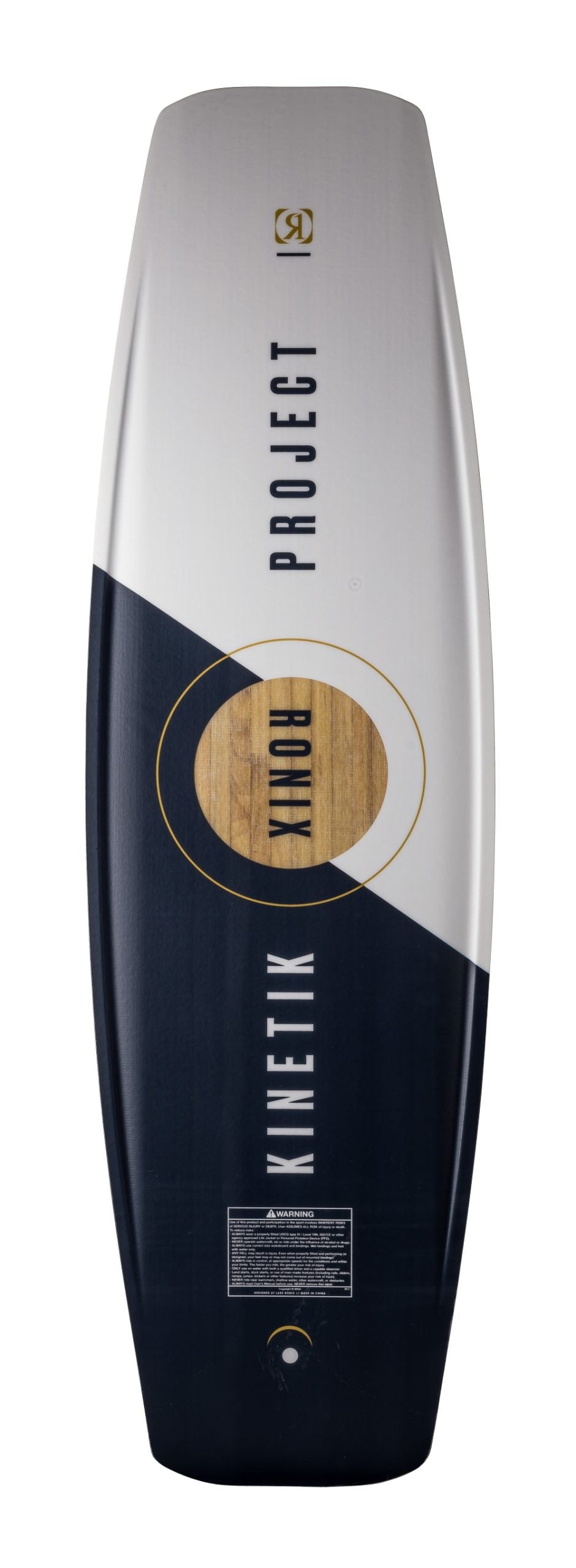 Ronix Wakeboard Kinetik Project - Springbox 2 - Black / Natural / Gold