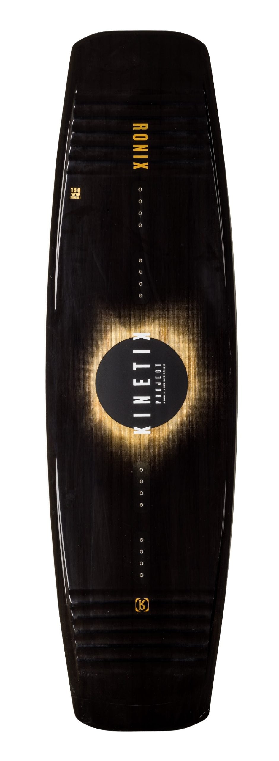 Ronix Wakeboard Kinetik Project - Springbox 2 - Black / Natural / Gold