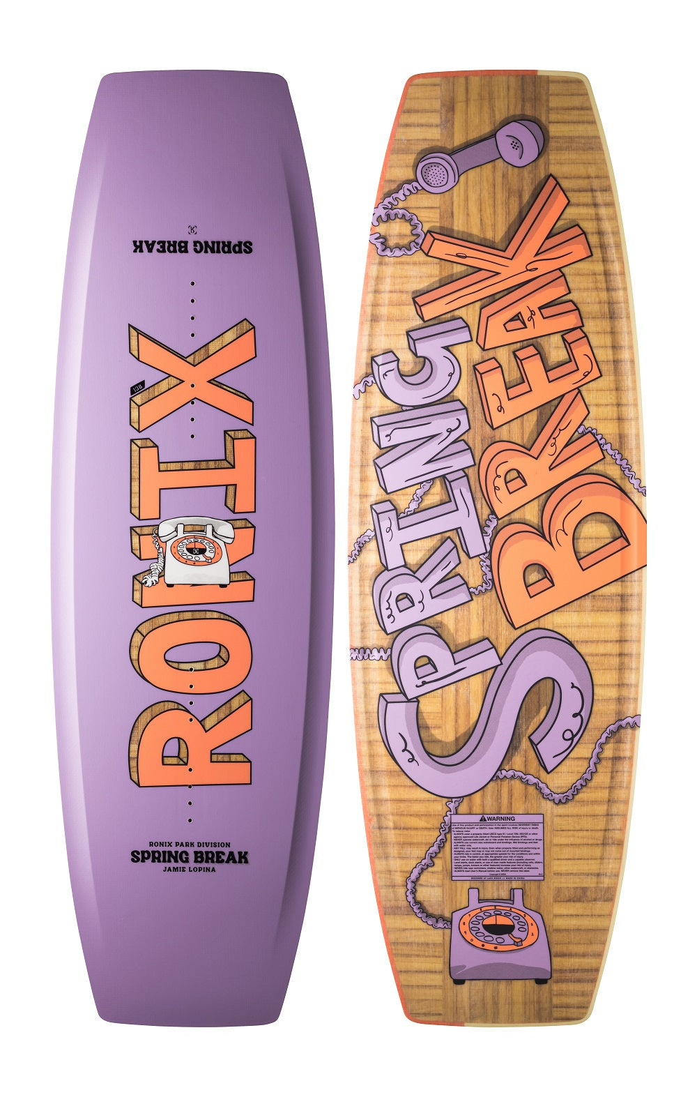 Ronix Wakeboard Spring Break - Spine Flex - Lavender