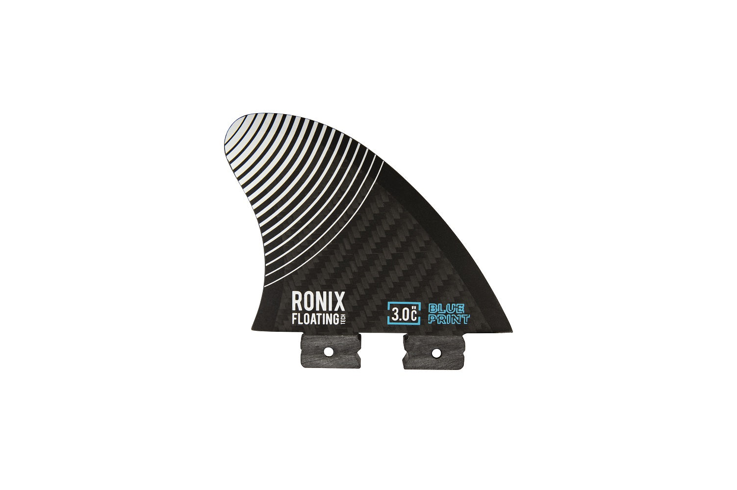 Ronix - Floating Button - Blueprint - Wakeboard Fin - Carbon