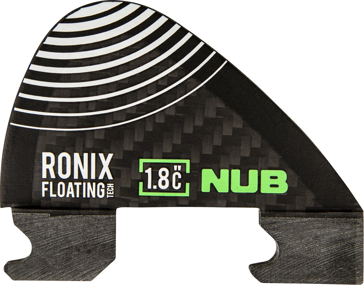 Ronix - Floating Fin-S 2.0 - Nub Center Surf Fin - Carbon