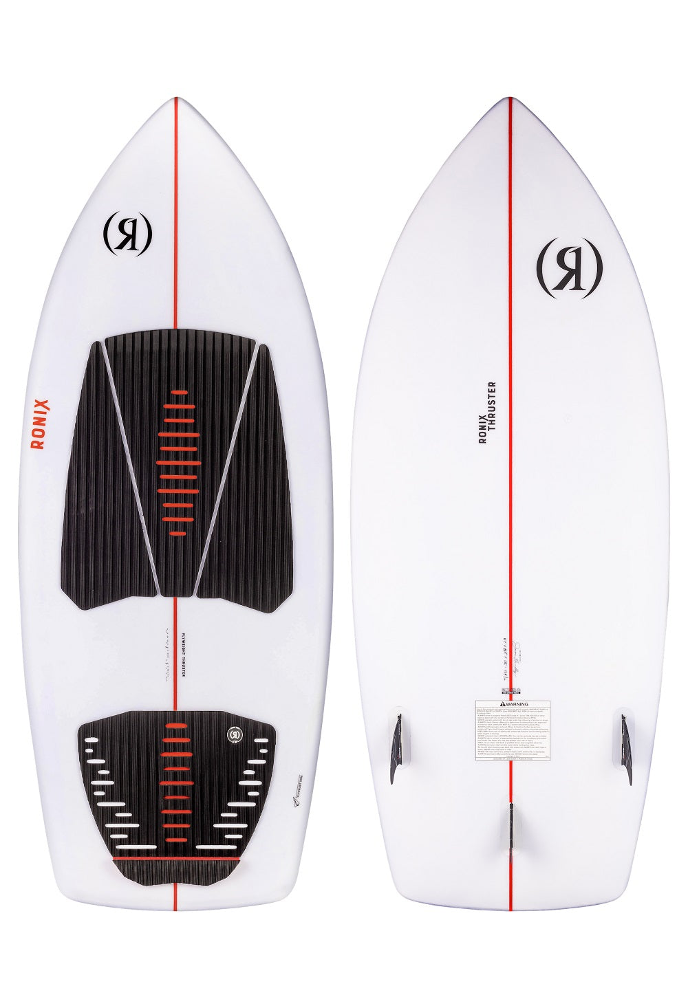 Ronix Flyweight - Thruster - Glacier White / Fire
