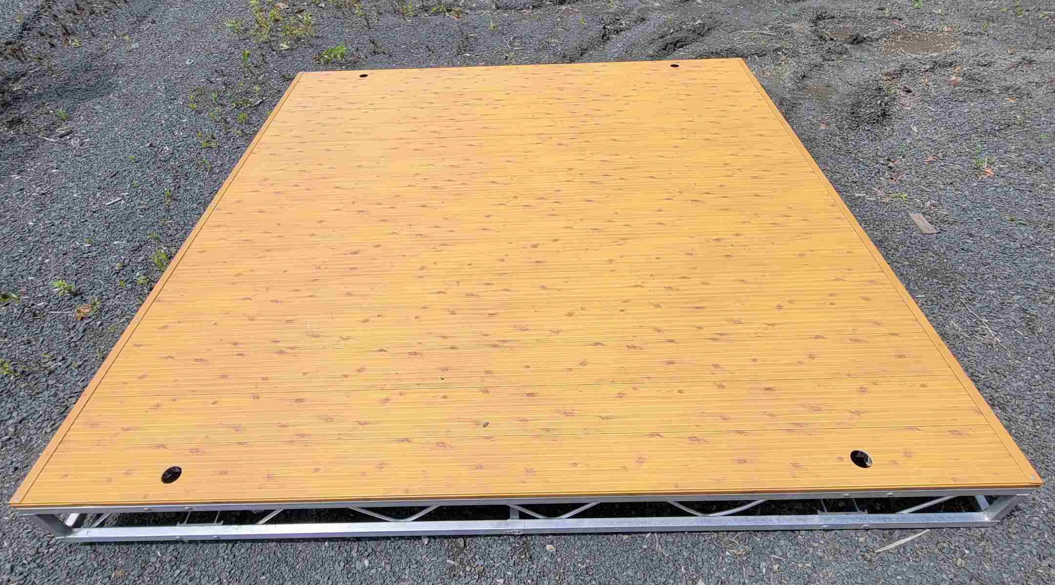 510-66004-00 8x8 Knotty Pine 4 hole