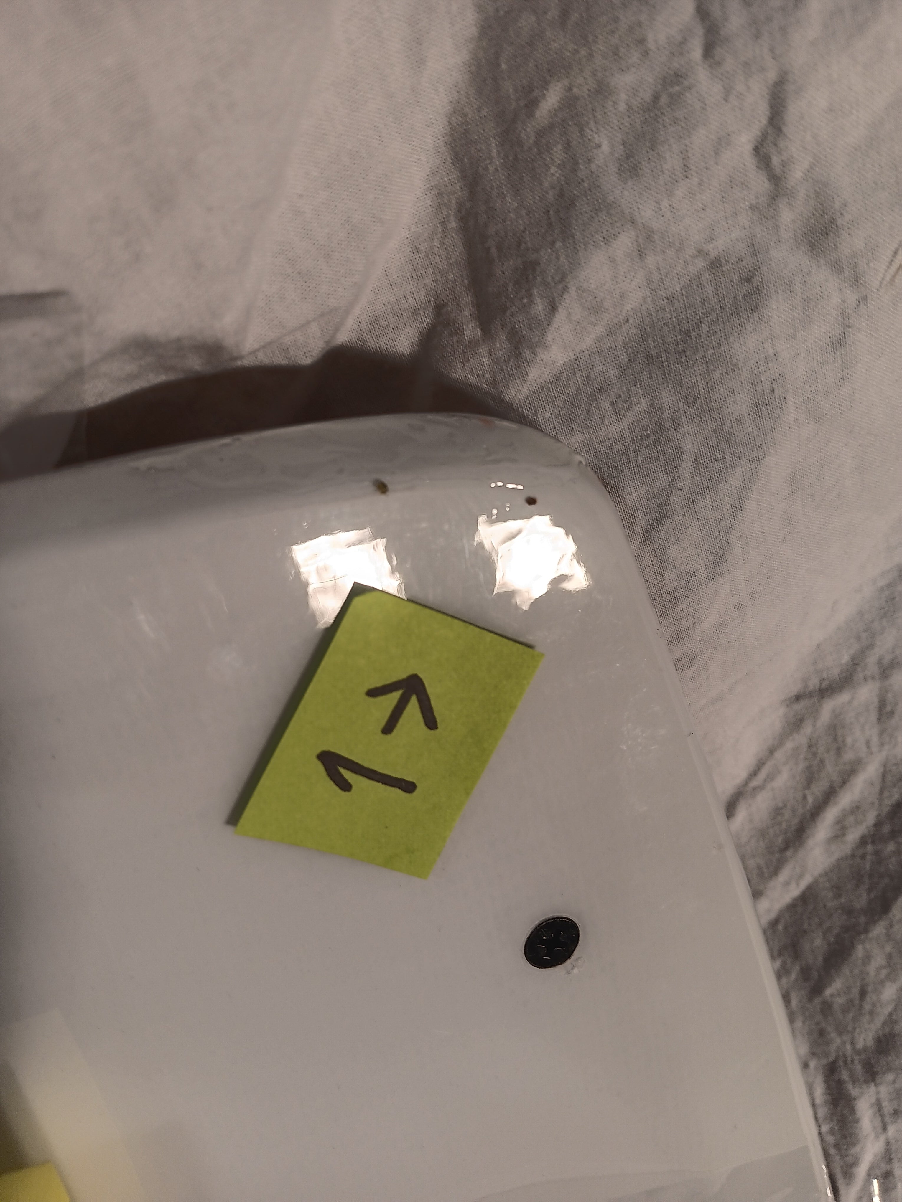 Quarter 'Til Midnight SF - White /Black Sugar Skull - 138 - Scratch N Dent SD229