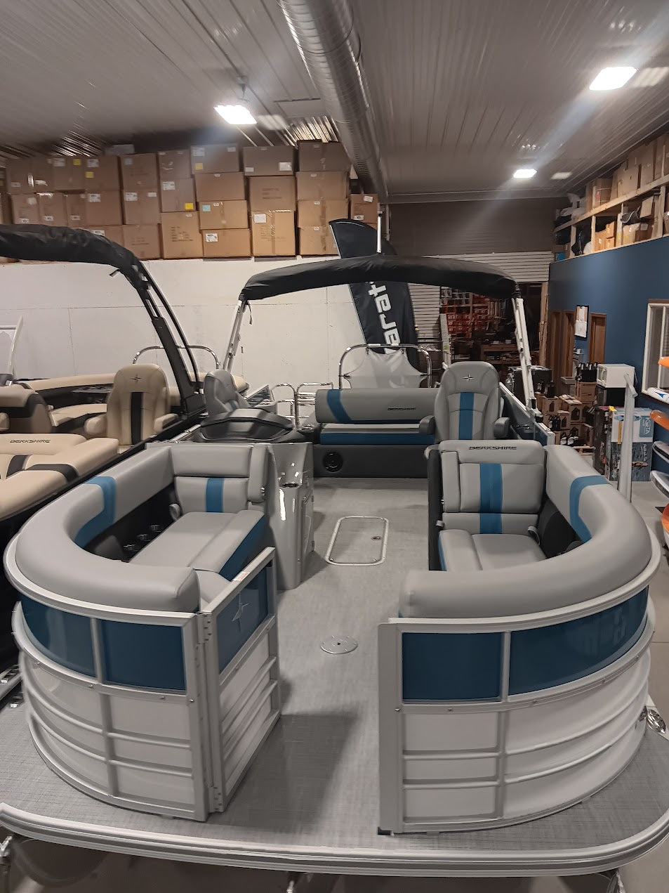 2025 Berkshire 24UL CTS 2.75 Performance Pontoon with Pre‑Rigged Mercury Bow