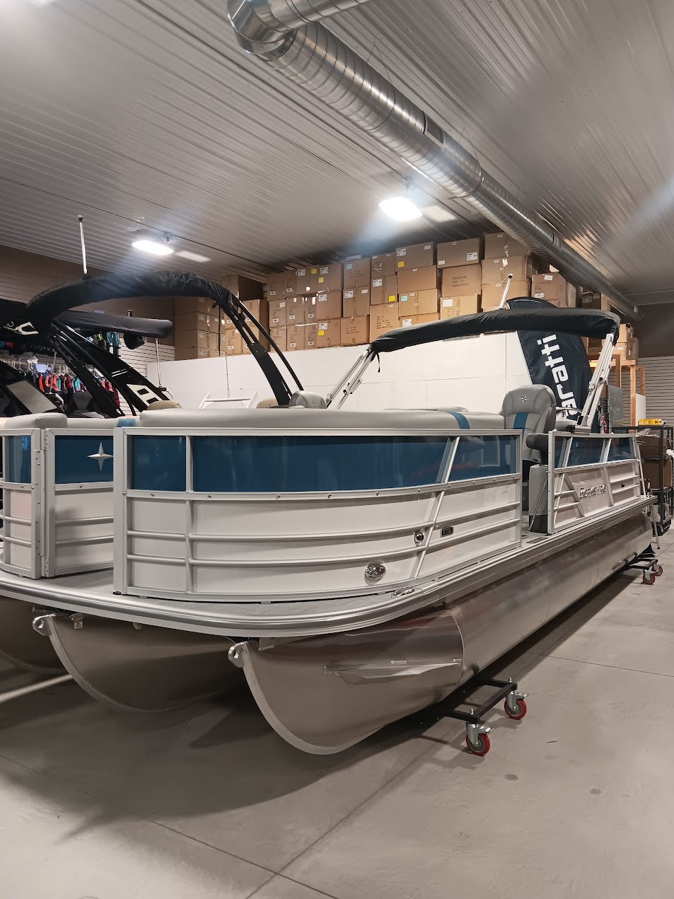 2025 Berkshire 24UL CTS 2.75 Performance Pontoon with Pre‑Rigged Mercury Angle