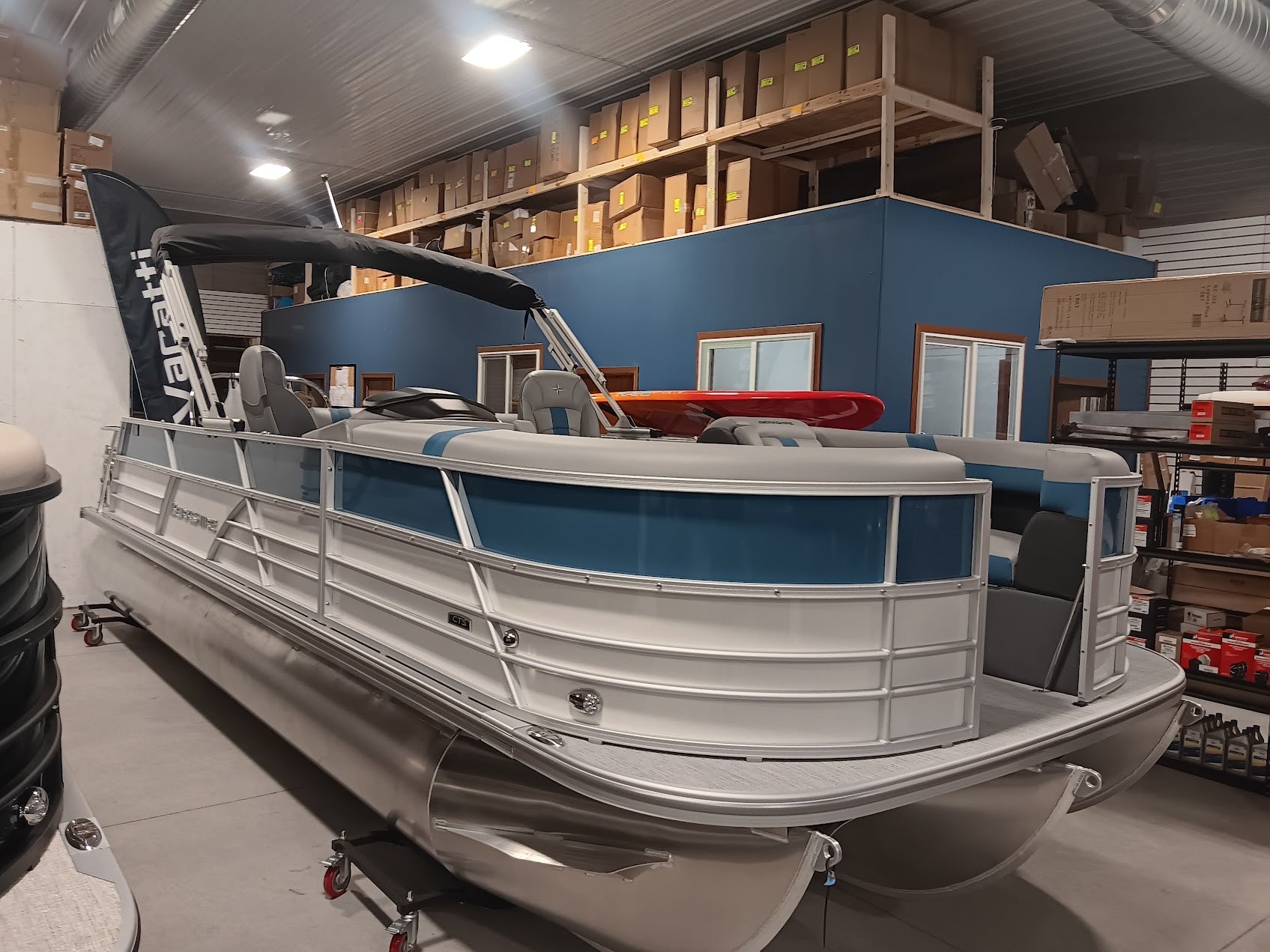 2025 Berkshire 24UL CTS 2.75 Performance Pontoon with Pre‑Rigged Mercury