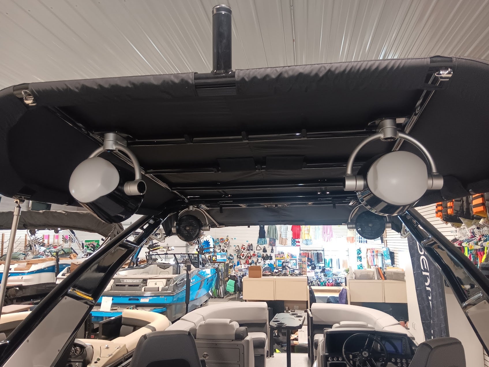 2025 Berkshire 23 ULE STS Arch 3.0+ Tritoon with Mercury 300HP Bimini