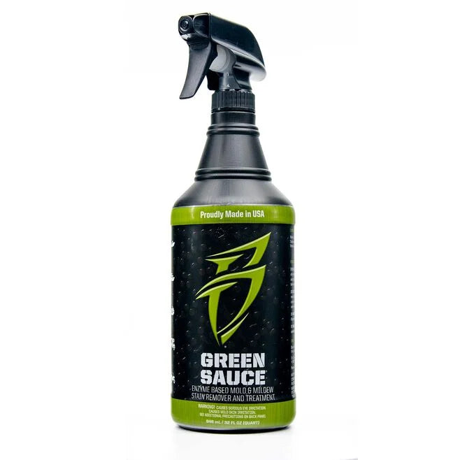 Boat Bling GS-0032 Bling Sauce Green Sauce Mold and Mildew Stain Remover and Treatment - 32 oz.