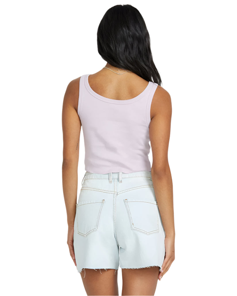 Billabong Womens Nice Feeling Tank Top - Amethyst Smoke
