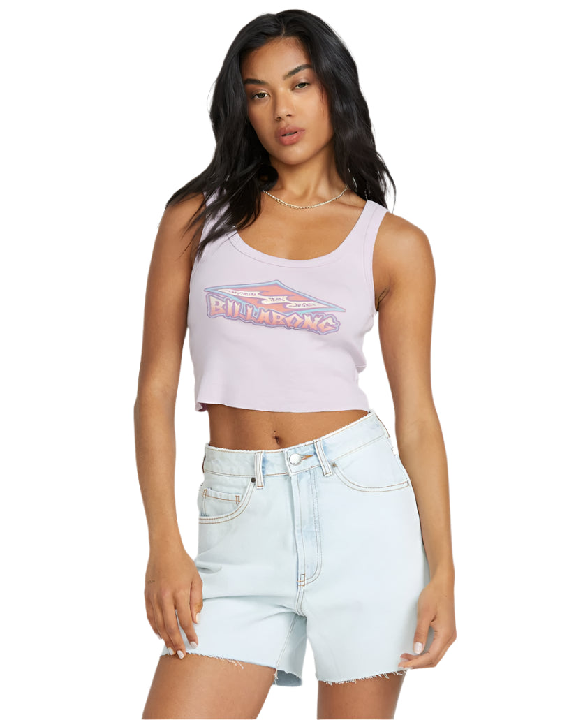 Billabong Womens Nice Feeling Tank Top - Amethyst Smoke