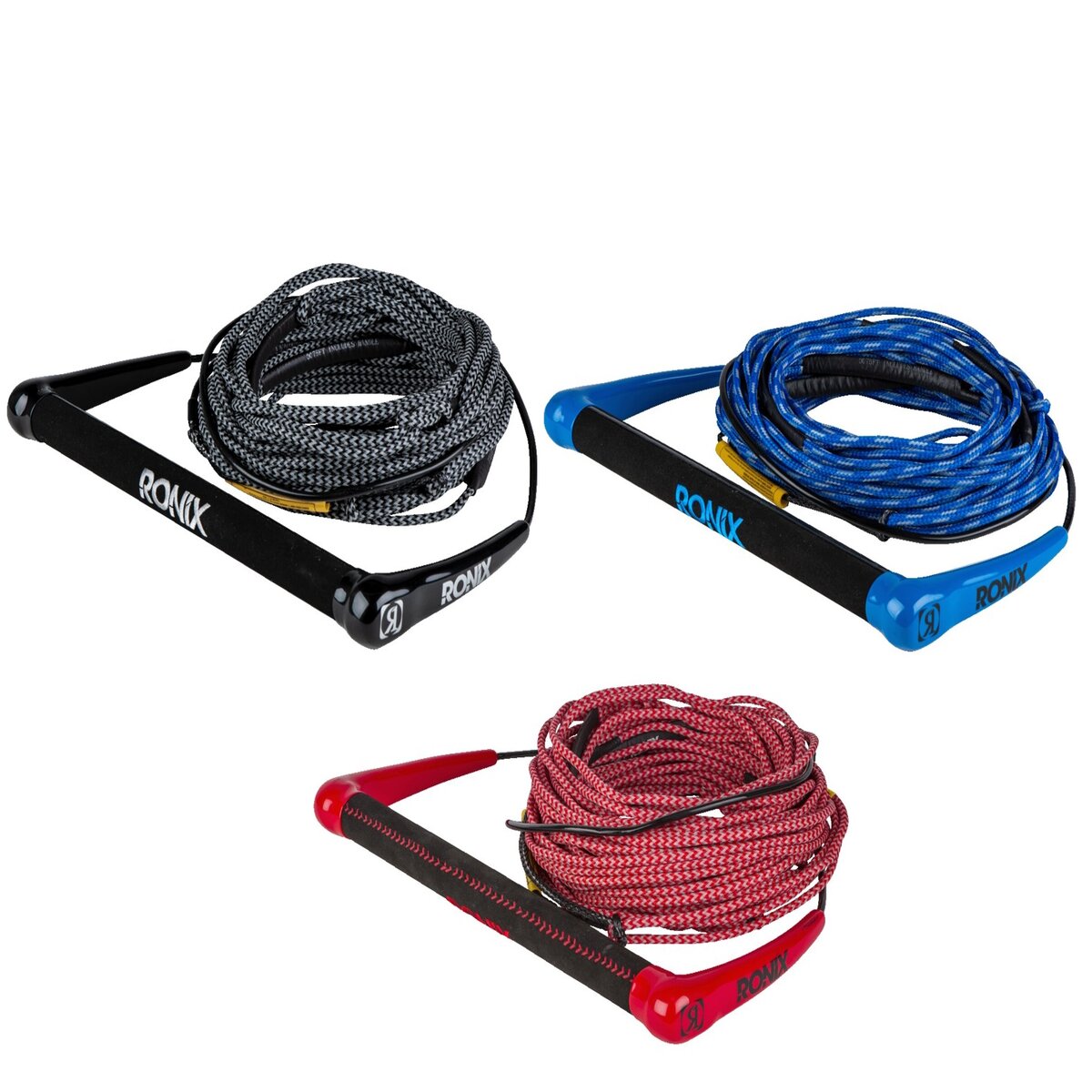 Ronix Combo 3.0 Hide Grip Handle with 70 ft Hybrid Solin Rope