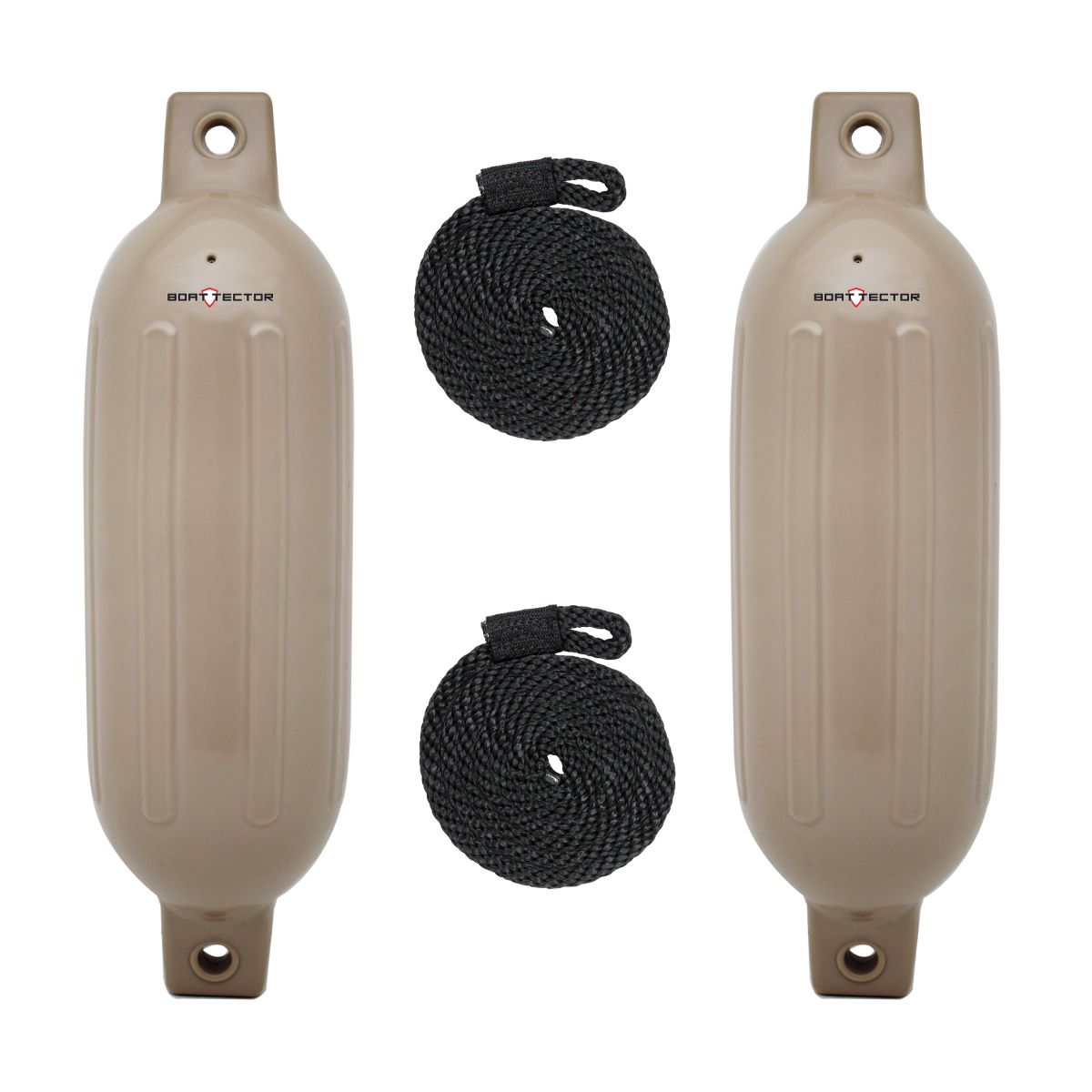 Extreme Max 6" x 22" Fender Bumper Value Pack - Sand