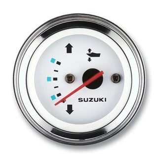 Suzuki Marine 2" WHITE TRIM METER Gauge 34800-93J13