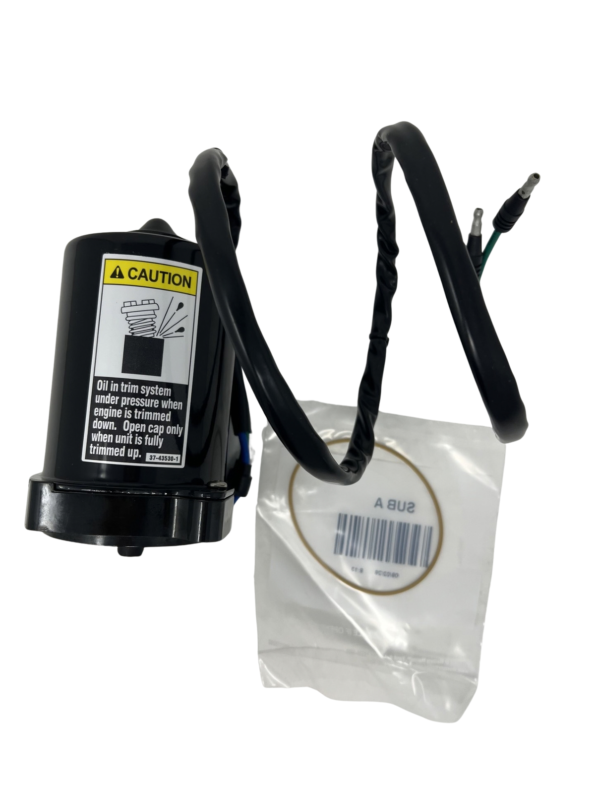 Quicksilver 8M0060140 Trim Motor Mercury 150 HP FourStroke SeaPro Pro XS motor and ring
