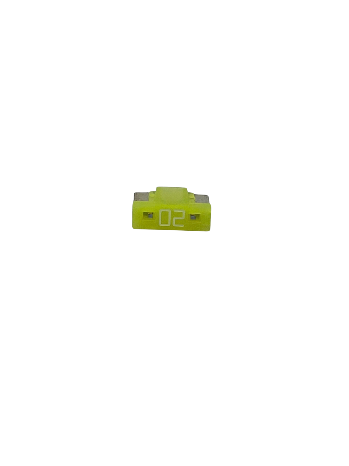 Suzuki 09481-20504 OEM 20A Low-Profile Blade Fuse bottom of fuse