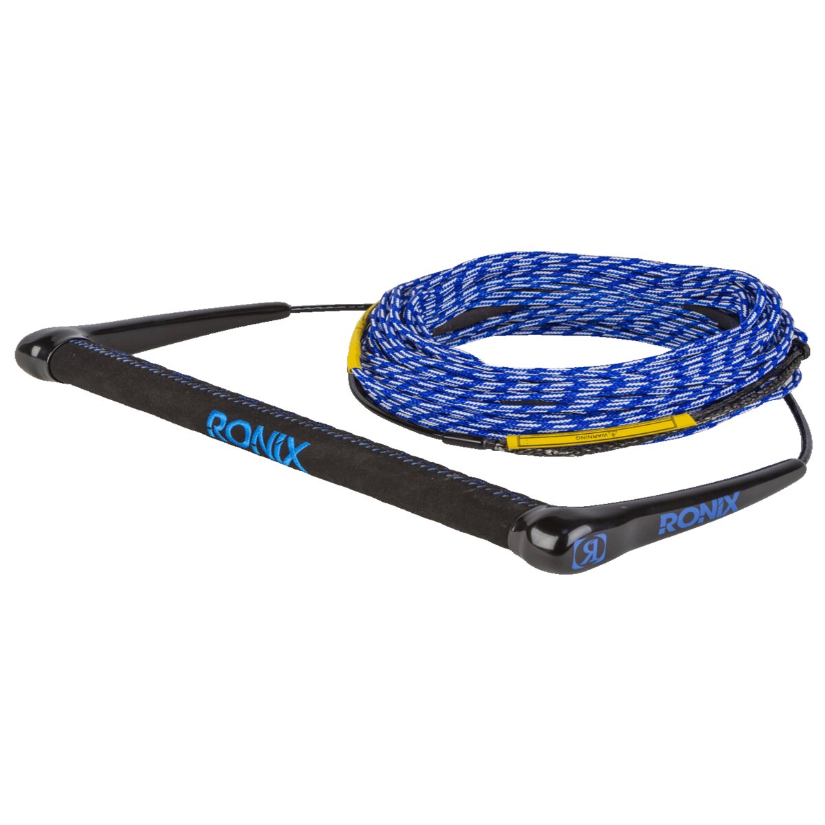Ronix Combo 4.0 Hide Grip Wakeboard Handle with 75 ft Solin Rope Blue