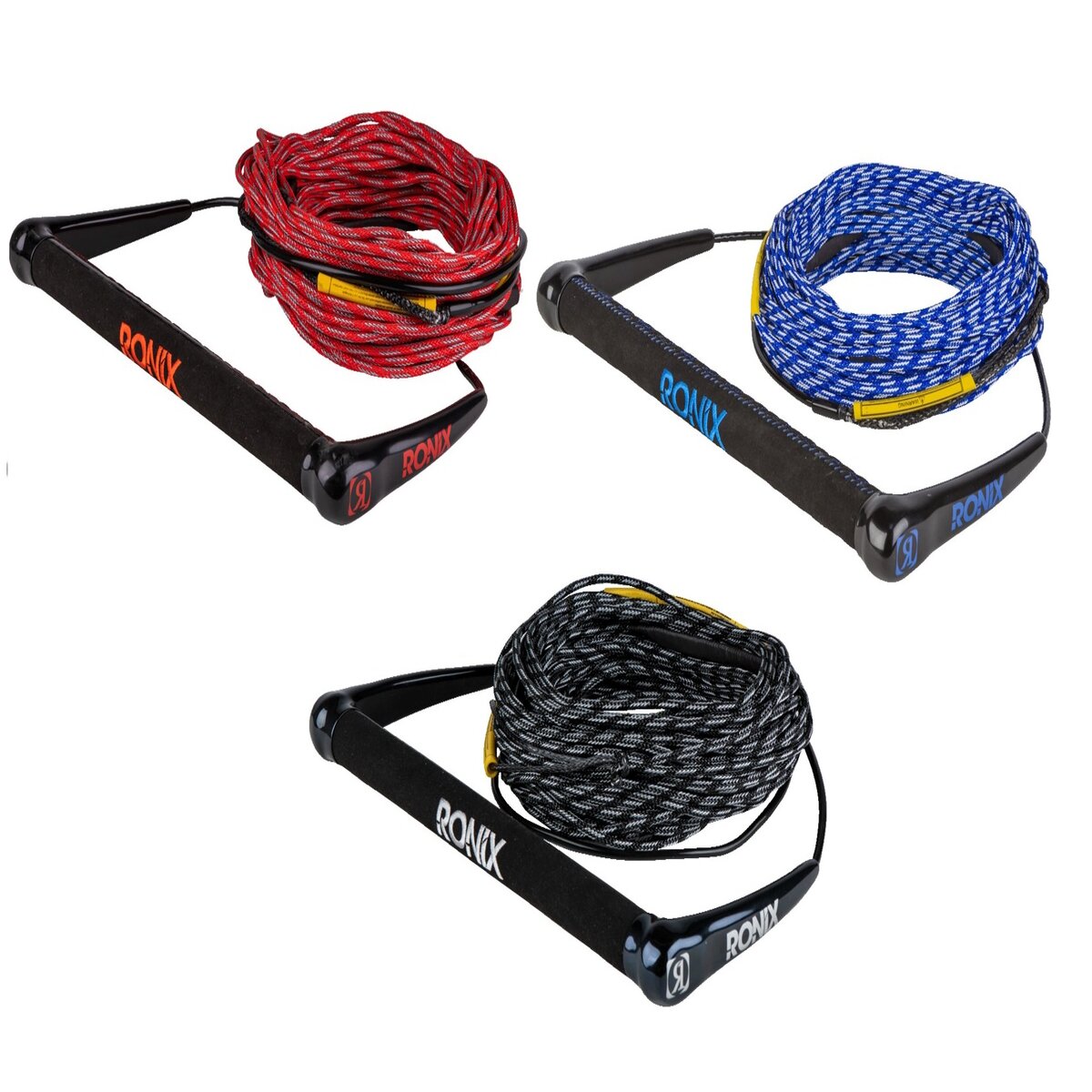 Ronix Combo 4.0 Hide Grip Wakeboard Handle with 75 ft Solin Rope