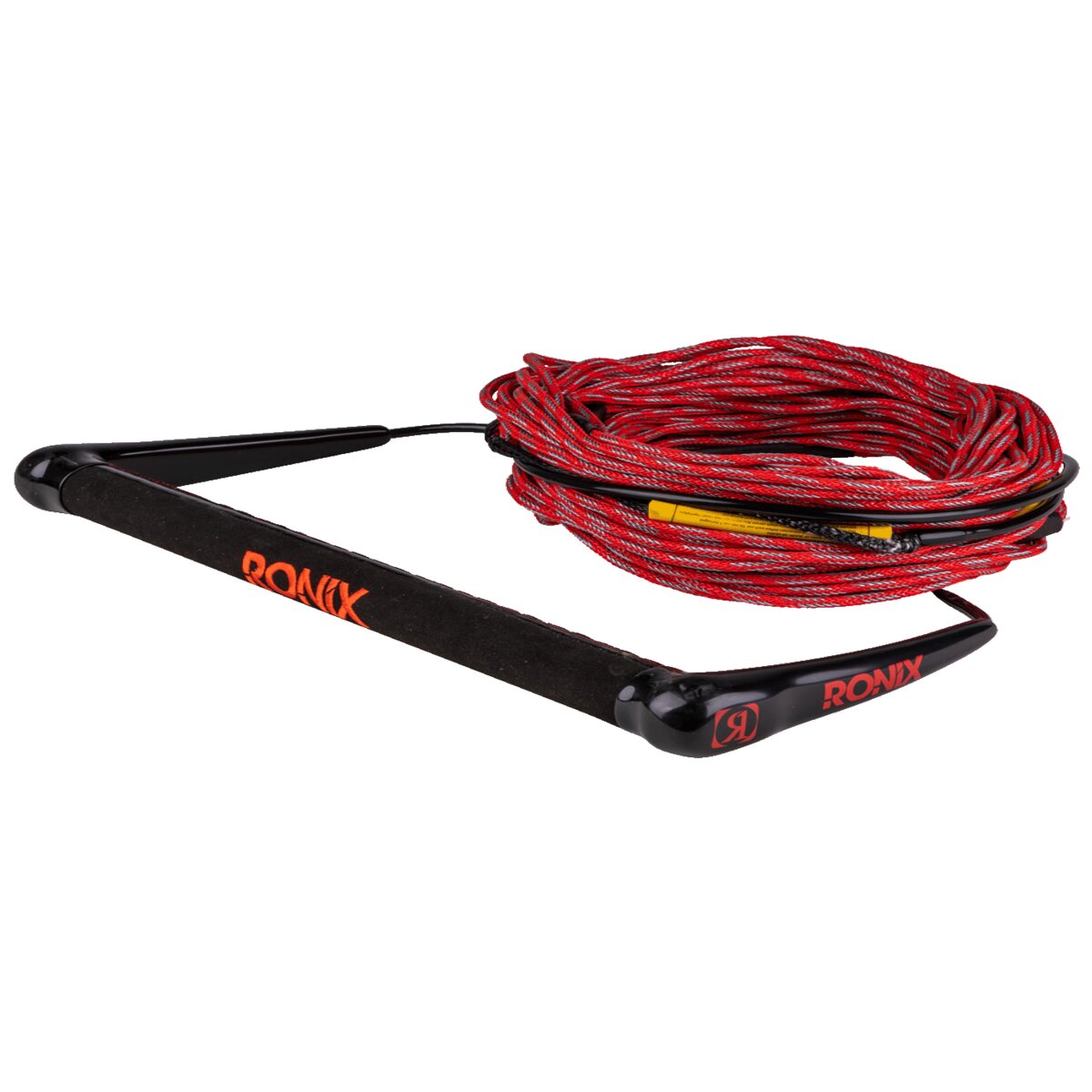 Ronix Combo 4.0 Hide Grip Wakeboard Handle with 75 ft Solin Rope Red