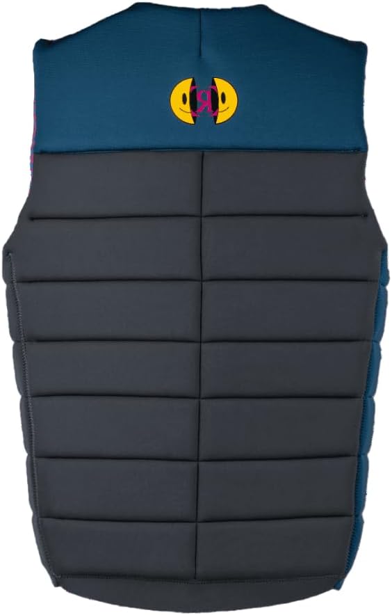 Ronix Purple Haze impact vest — men’s CE‑approved, purple/blue/grey Back