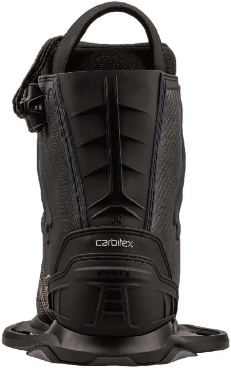 Ronix One Intuition wakeboard binding in Carbitex Copper colorway, closed-toe design back
