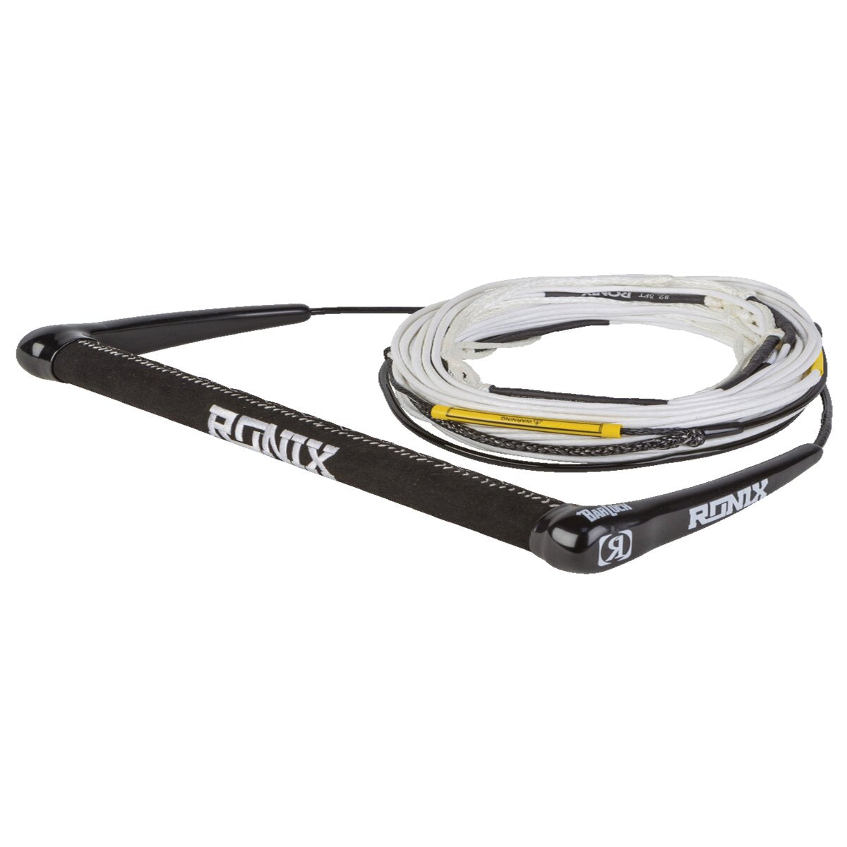 Ronix Combo 5.0 wakeboard handle and sectioned rope package white