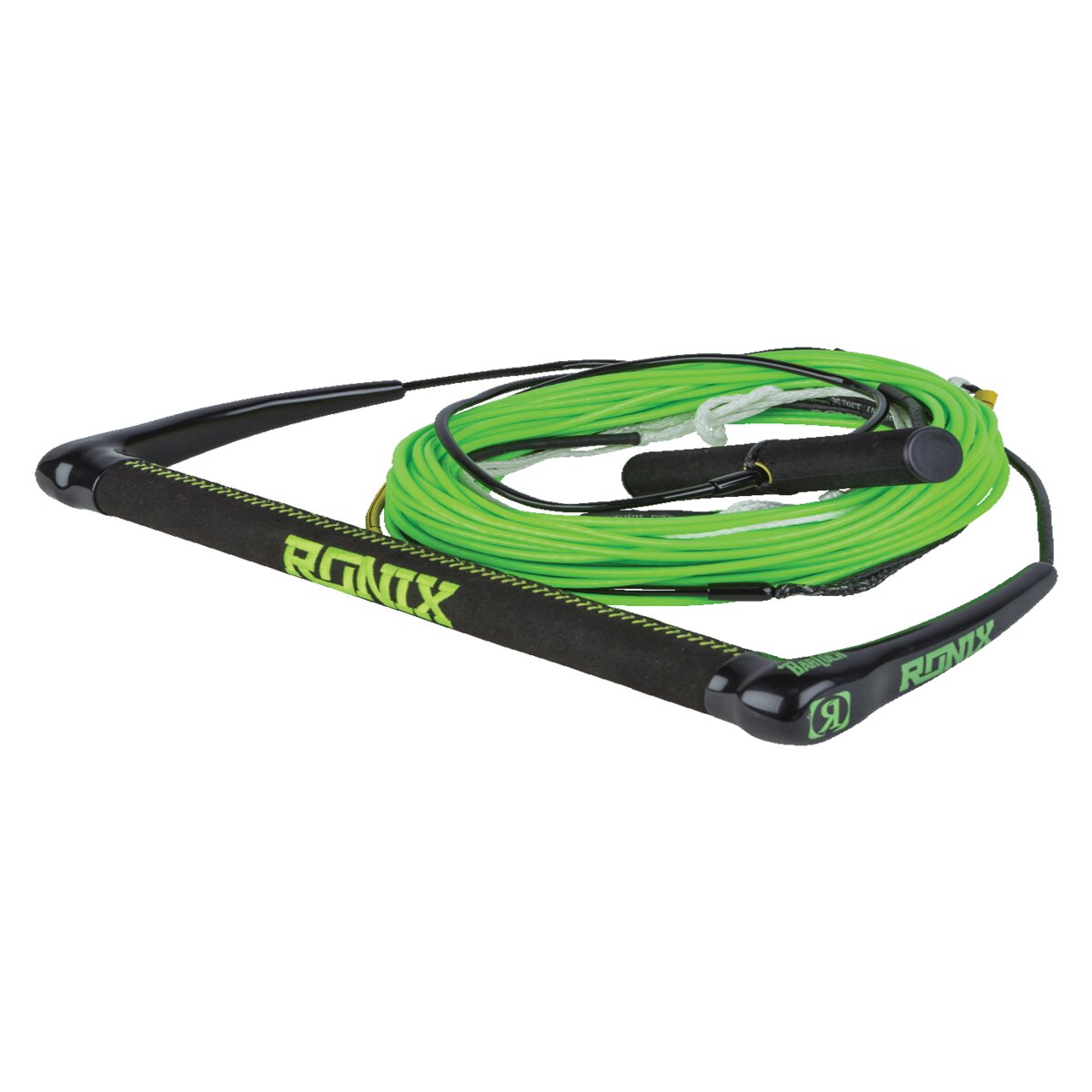 Ronix Combo 5.5 wakeboard handle and sectioned rope package green