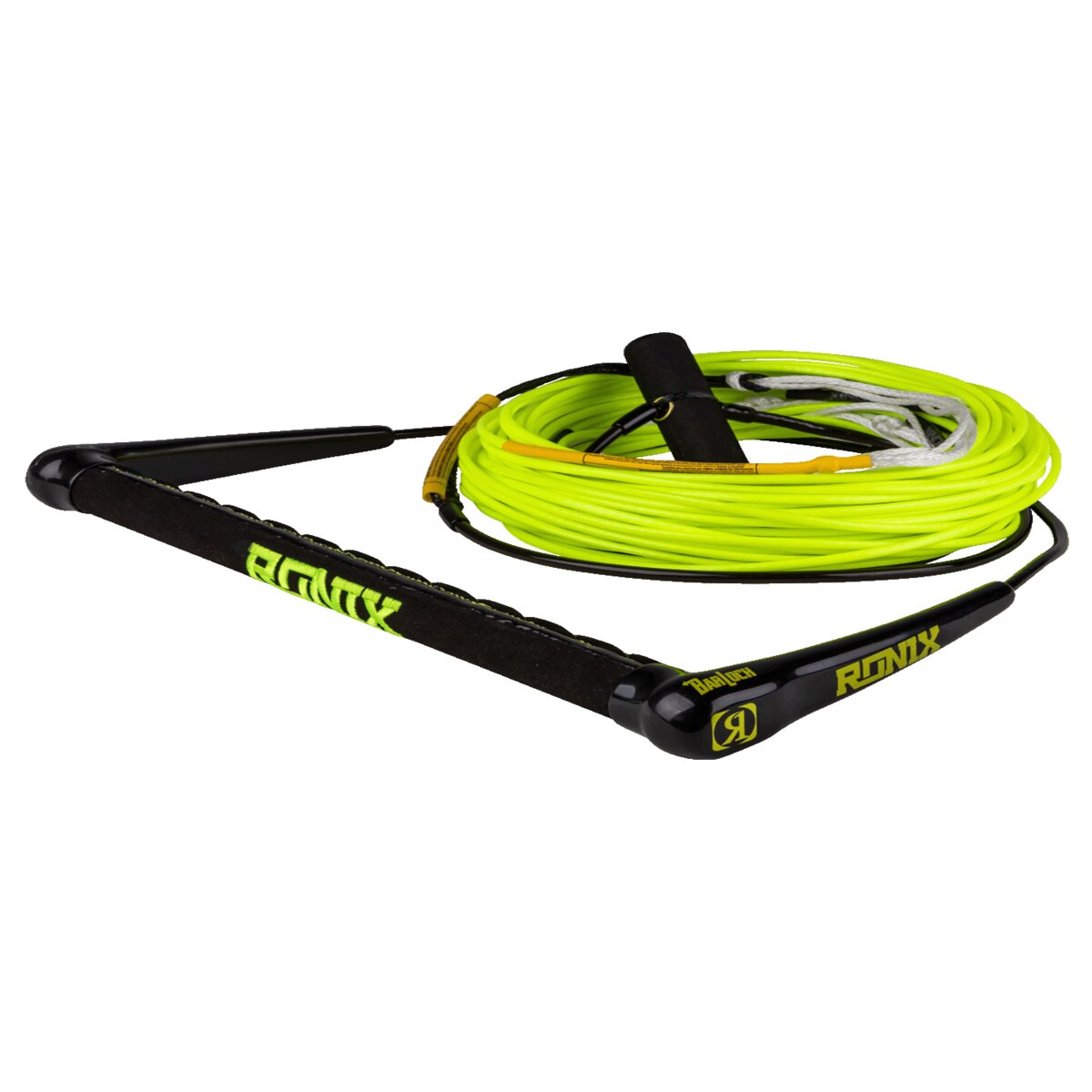 Ronix Combo 5.5 wakeboard handle and sectioned rope package yellow
