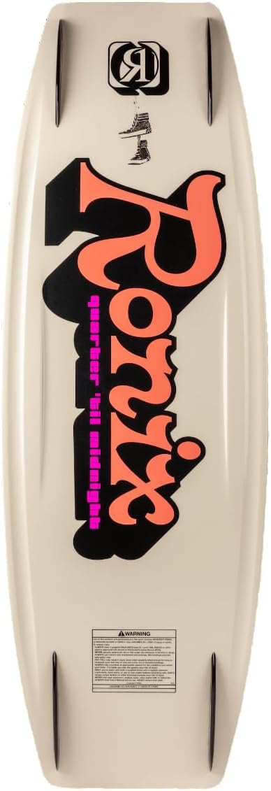 Ronix Quarter 'Til Midnight SF - Skate Black/Coral Wakeboard