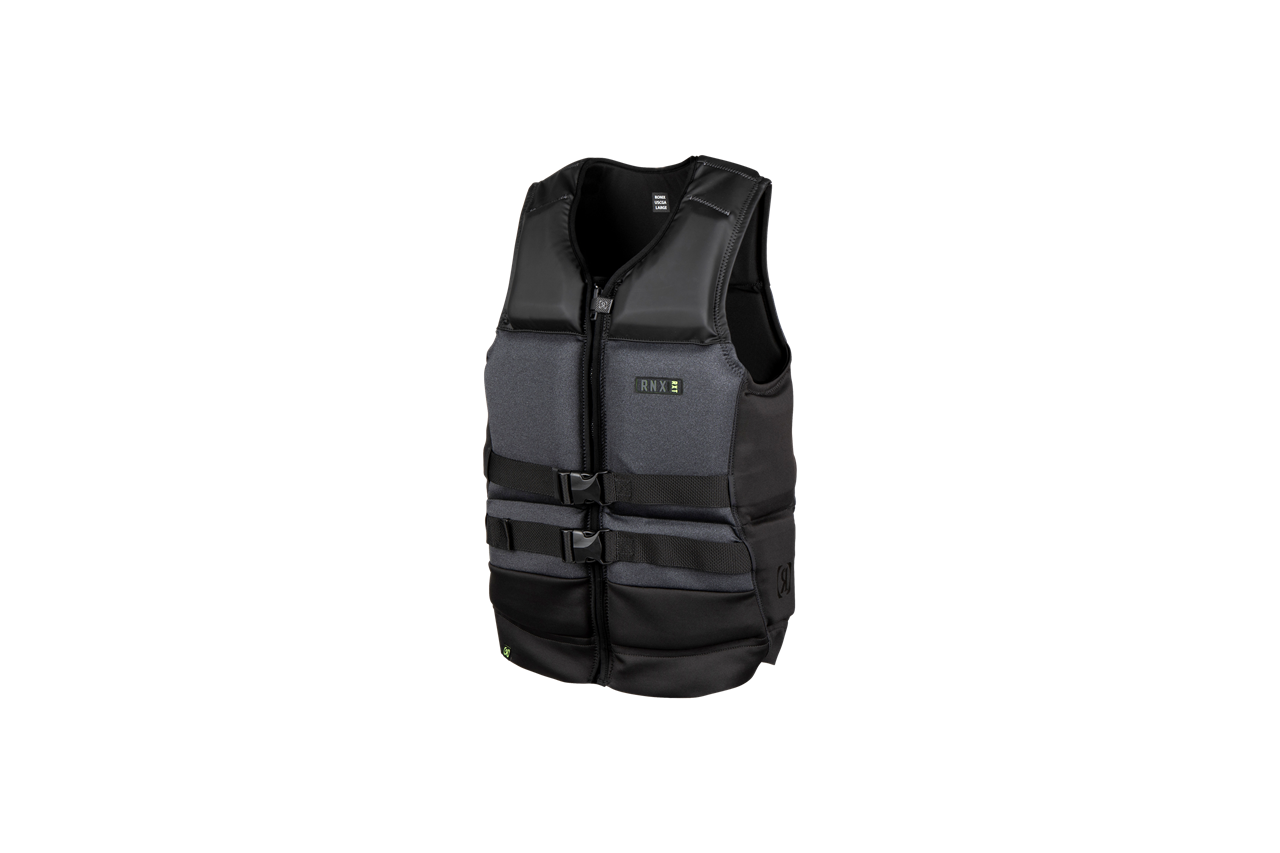Ronix RXT Capella 3.0 CGA Life Vest - Air Foam - Black / Volt
