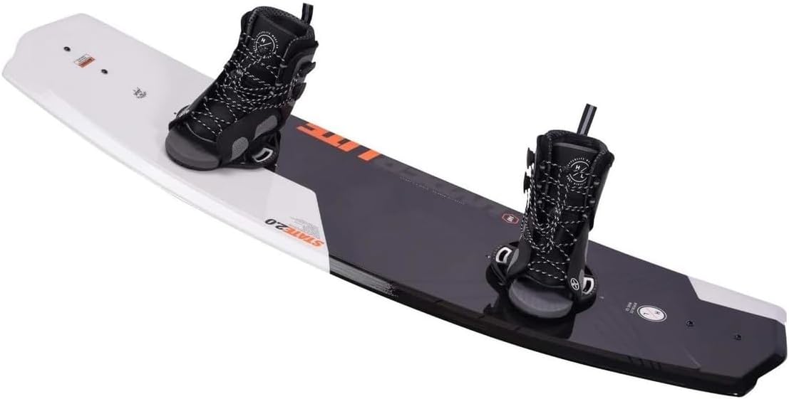 Hyperlite 125 State 2.0 Jr Blk Wakeboard w/Remix 4-8.5 Bindings