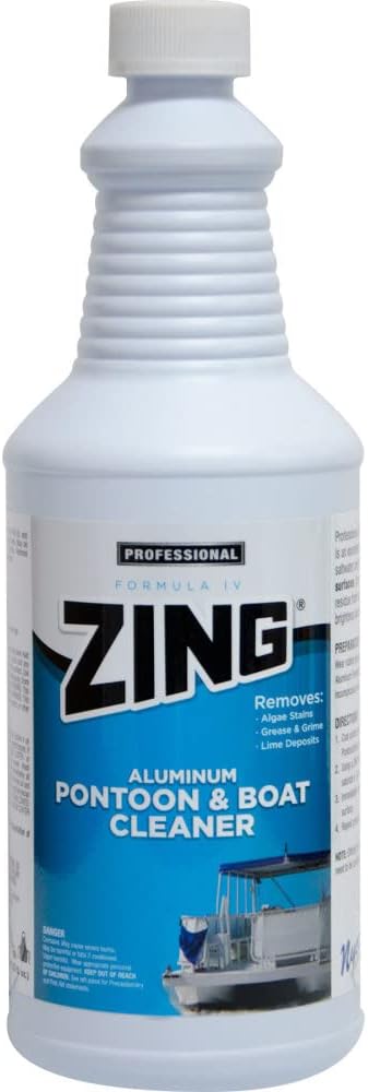 ZING 10011 Professional Aluminum Pontoon and Boat Cleaner - 32 oz.