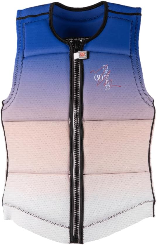 Ronix Coral - Women's CE Approved Impact Vest - White/Blue Fade