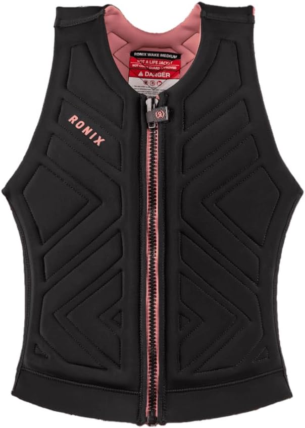 Ronix Moon Stone - Womens Impact Vest - Black / Rose Gold