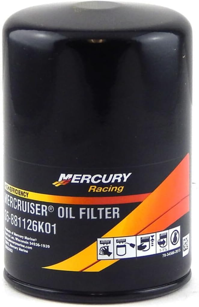 Mercury-Mercruiser High Performance Oil Filter 881126K01