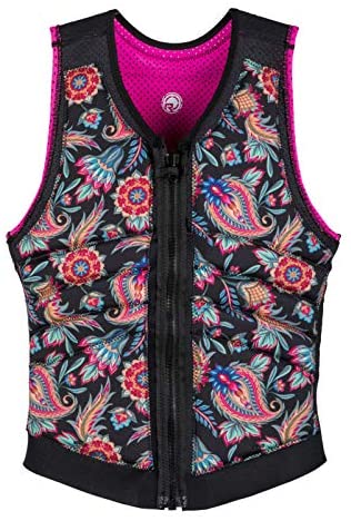Radar Lyric - Women's Impact Jacket - Reversible - Black / Hot Pink / Floral