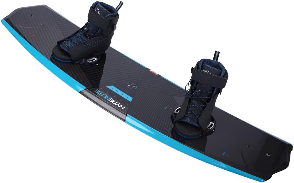 Hyperlite 140 State 2.0 Black Wakeboard w/Session Boots 10-14