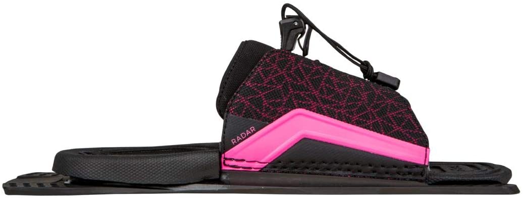 Radar Lyric Boot - Black / Pink - Rear Feather Frame