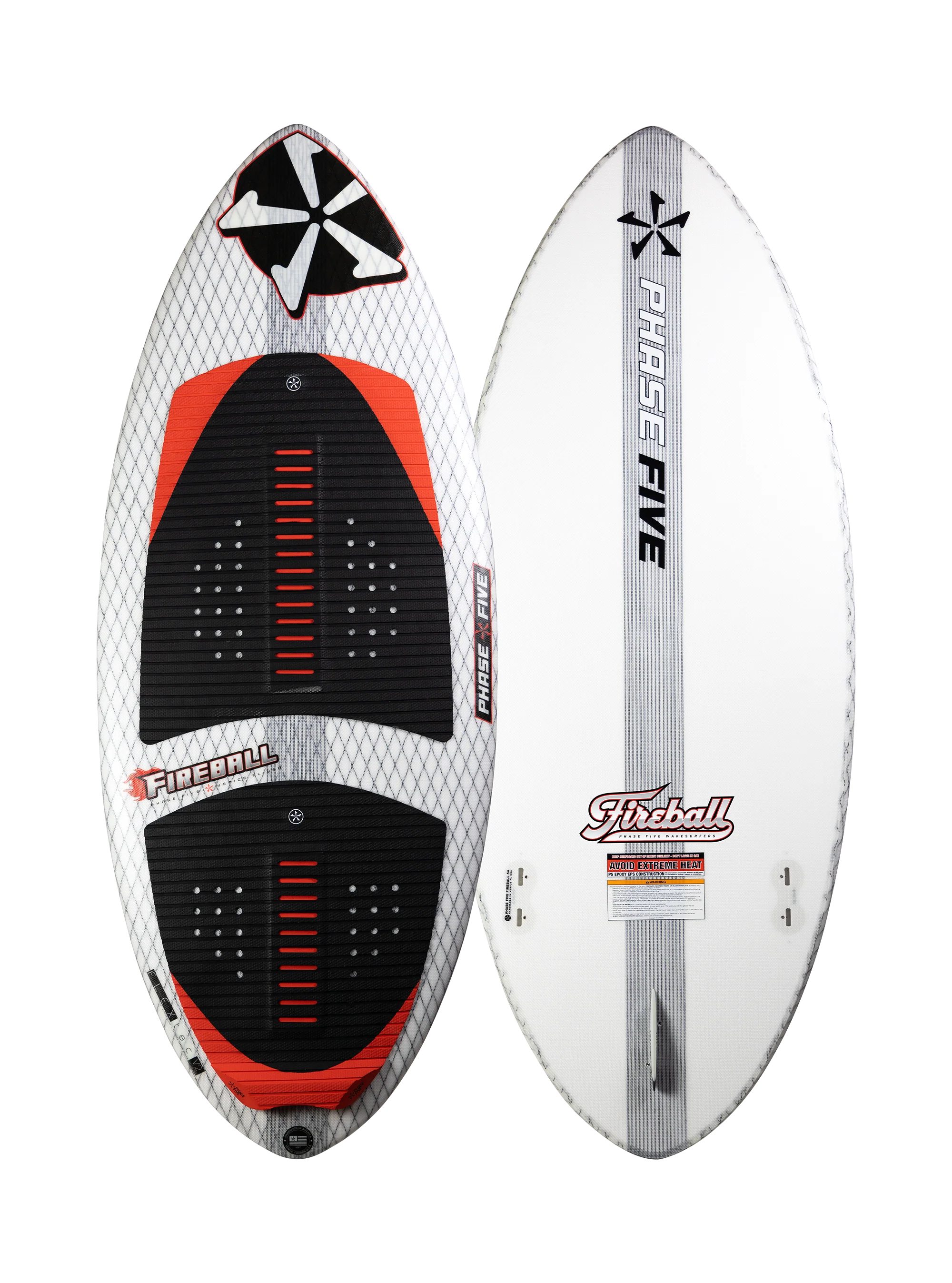 Phase 5 Wakesurf Board FIREBALL 54"