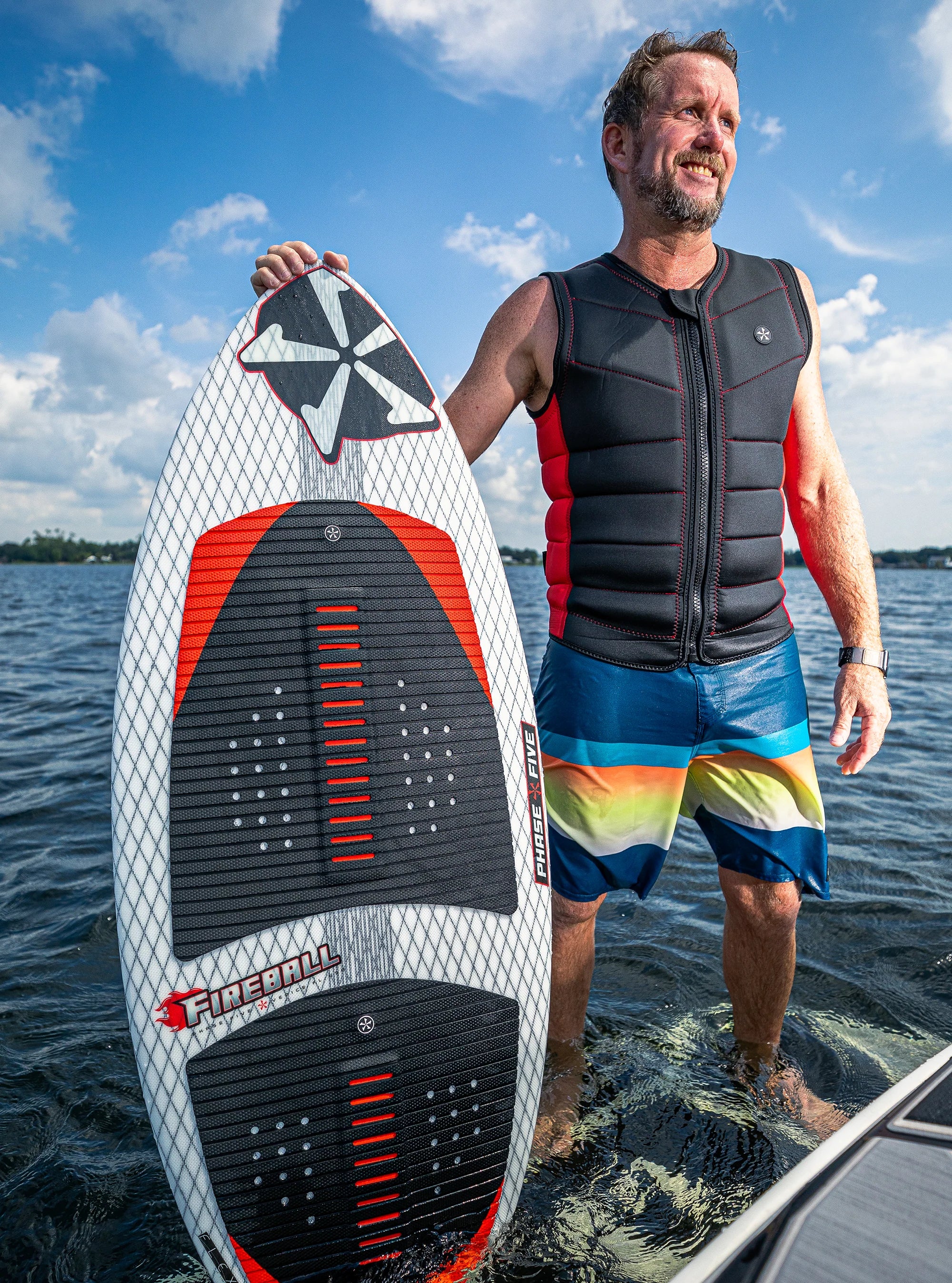 Phase 5 Wakesurf Board FIREBALL 54"
