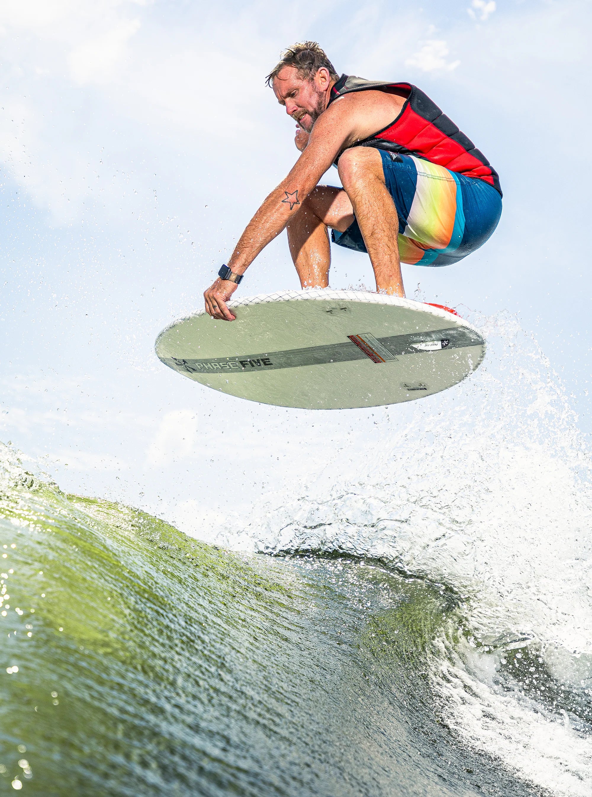 Phase 5 Wakesurf Board FIREBALL 54"