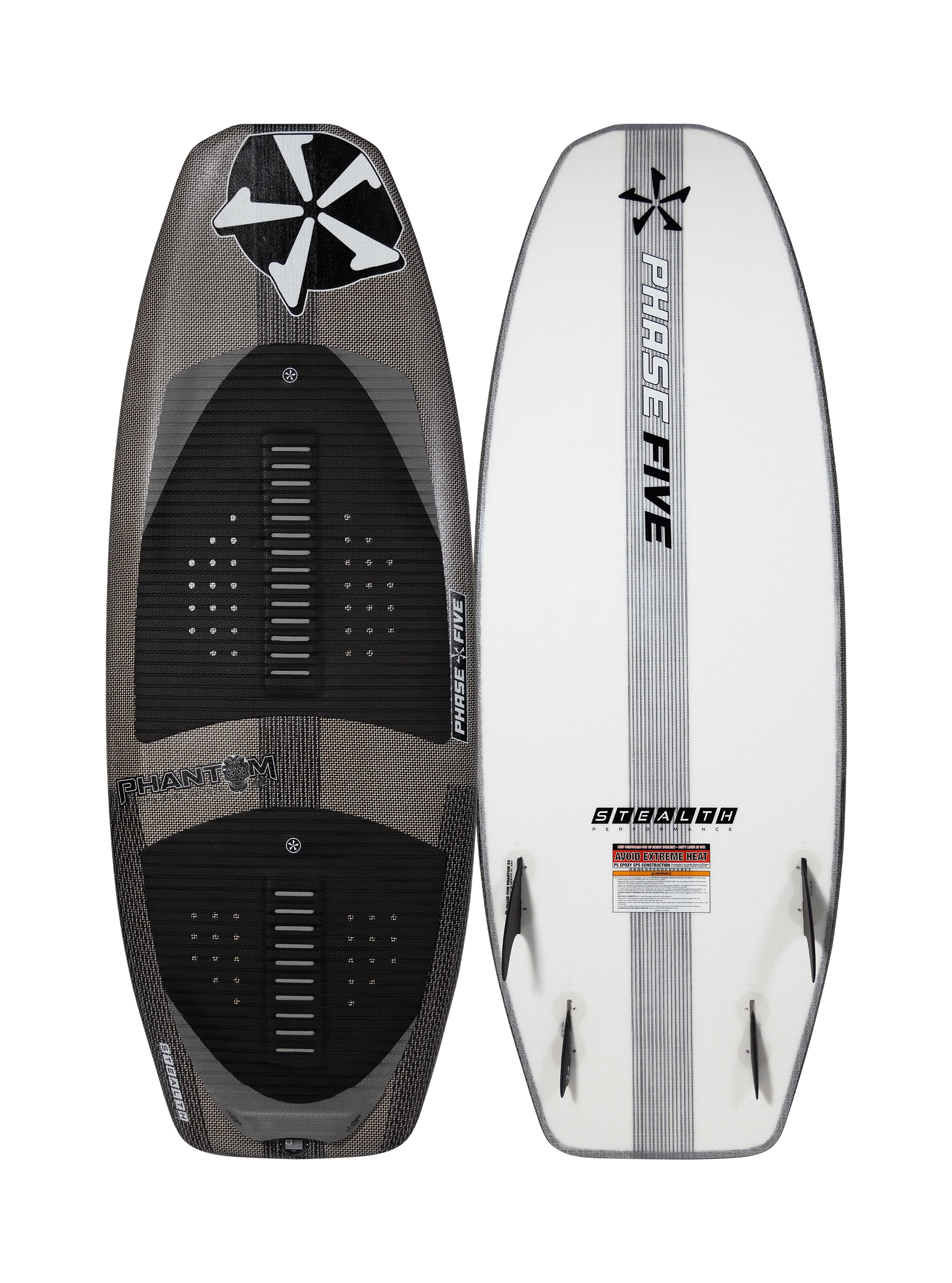Phase 5 Wakesurf Board Phantom Stealth
