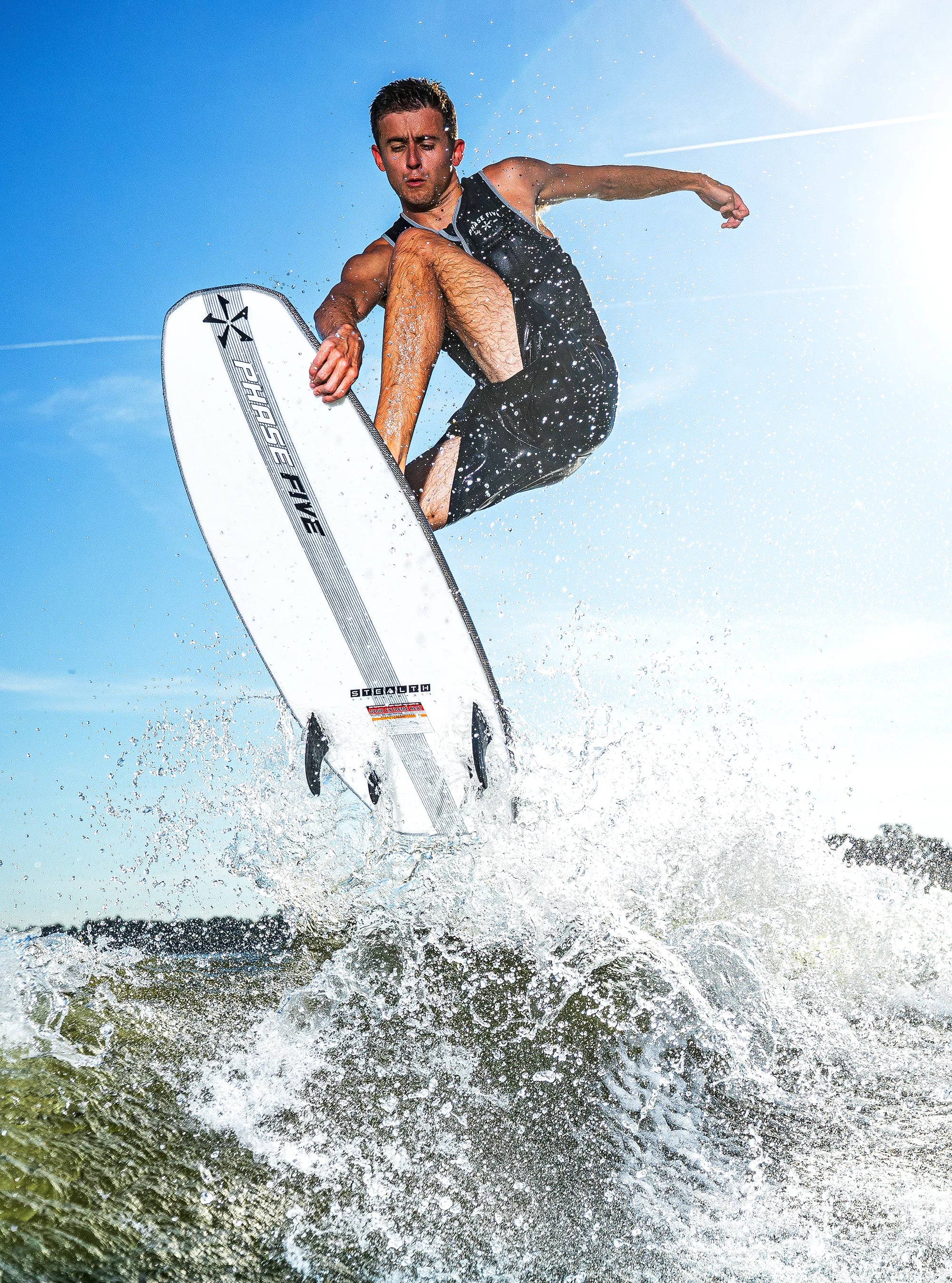 Phase 5 Wakesurf Board Phantom Stealth